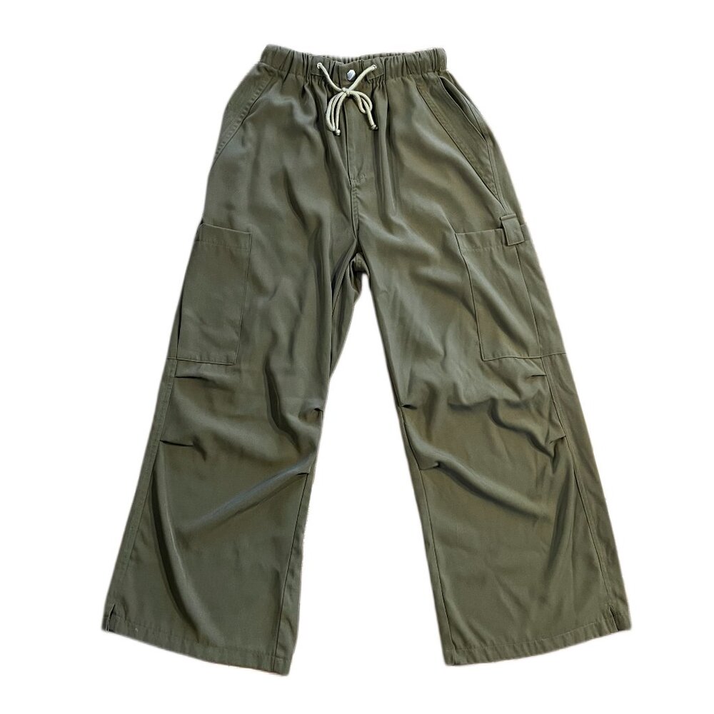 Forever 21 Cargo Wide Leg Flowy Pants Size XS